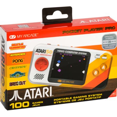 My Arcade Pocket Player Pro Atari (100 peli&auml; yhdess&auml;)