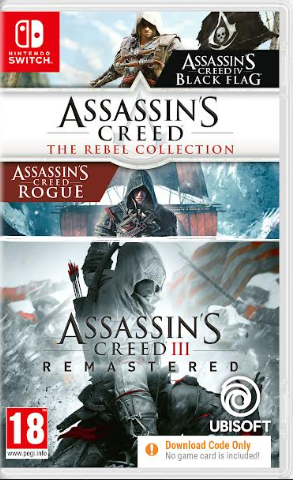 Assassins Creed The Rebel Collection (Code) (NSW)