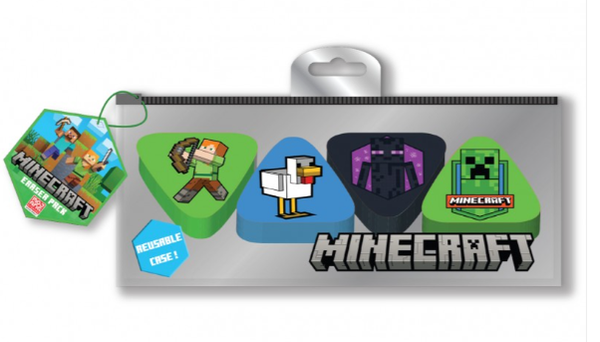 CDU MINECRAFT ERASER SET