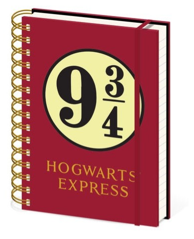 Harry Potter (Platform 9 3/4) A5 Wiro Notebook