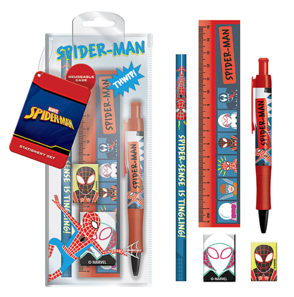 CDU Standard Stationery Set Spider-Man (Sketch)