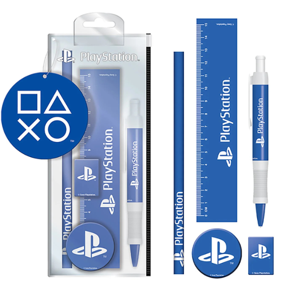 PLAYSTATION (Classic White & Blue) STATIONERY SET