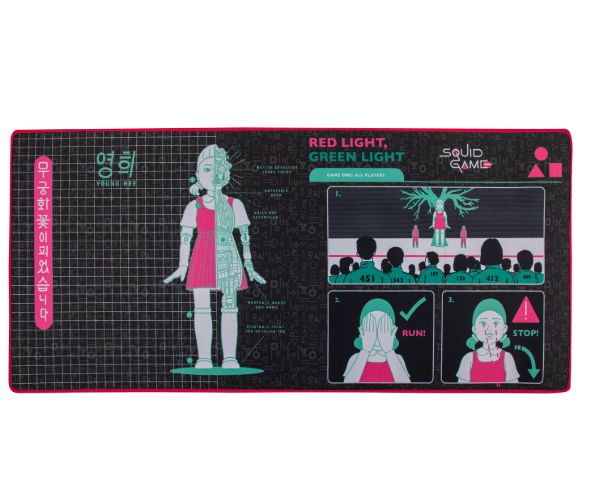 Squid Game Young-Hee Blueprint Deskmat