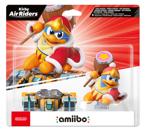 King Dedede & Tank Star (Kirby Air Riders) Amiibo