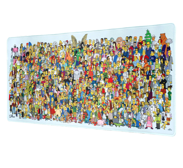 The Simpsons Characters XL Deskmat