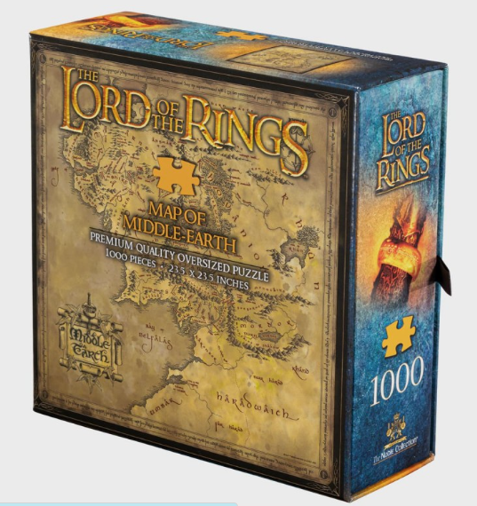 LOTR- Middle-earth Map Puzzle 1000pcs