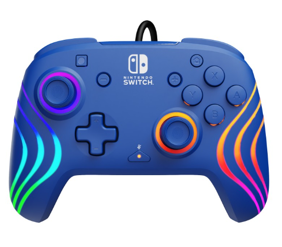 Afterglow Wave Wired Controller - Blue (NSW)