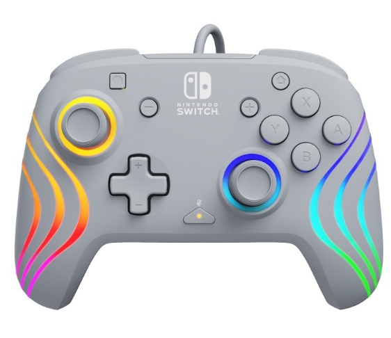 Afterglow Wave Wired Controller - Grey (NSW)