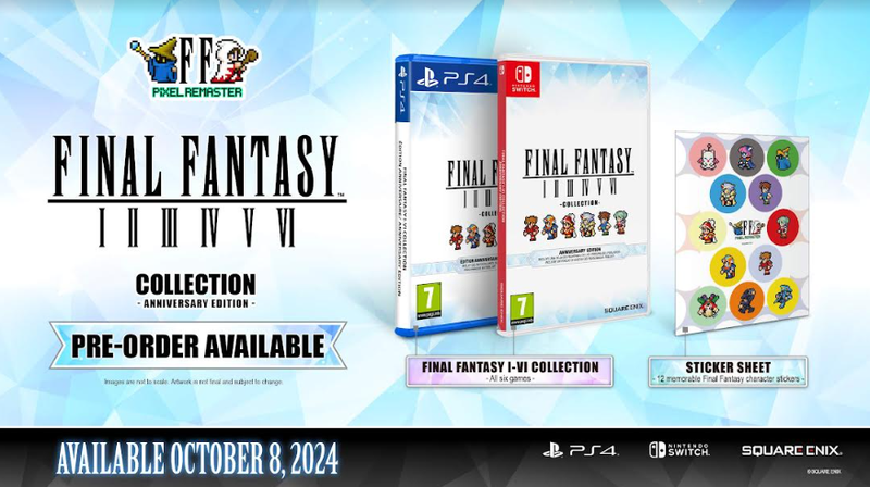 Final Fantasy I-VI Collection Anniversary Edition (PS4)