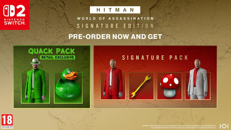 Hitman: World of Assassination Signature Edition (NSW2)