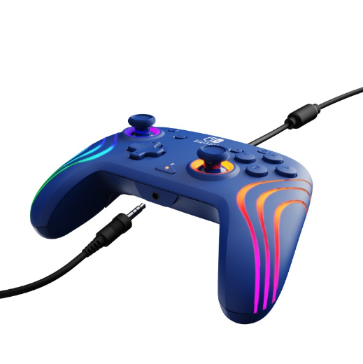 Afterglow Wave Wired Controller - Blue (NSW)